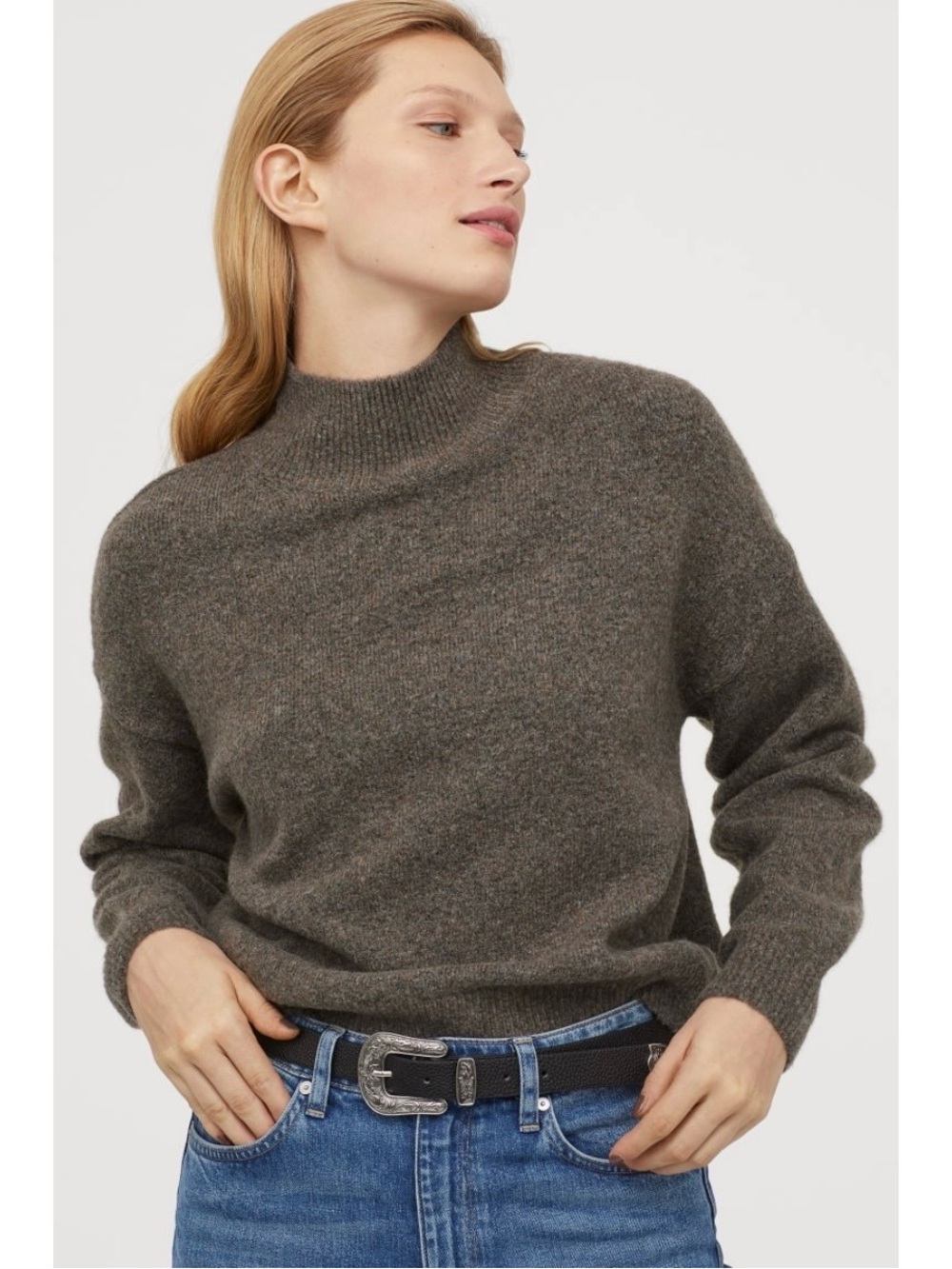 H&M Mock Neck Turtleneck Sweater
